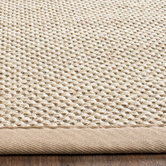 Kiki Jute/Sisal Marble/Linen Area Rug