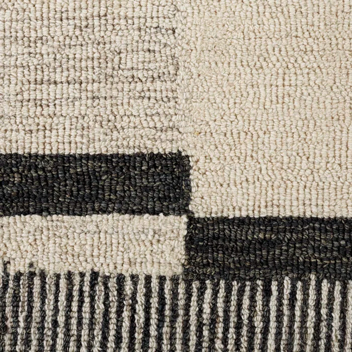 Uptown Hand Tufted Wool Geometric Indoor Rug