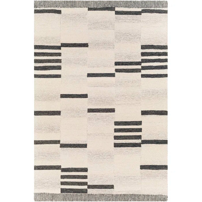 Uptown Hand Tufted Wool Geometric Indoor Rug